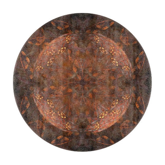 Goldener Kupferschimmer Schneidebrett (Vorderseite)