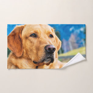 Goldener Labrador Handtuch