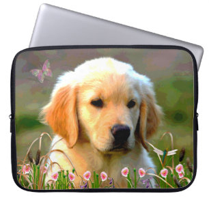 Goldener Labrador Welpe Austins Laptopschutzhülle
