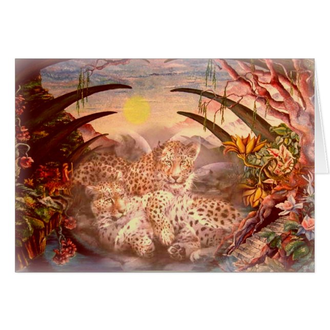 goldener Leopardmorgen (Vorderseite (Horizontal))