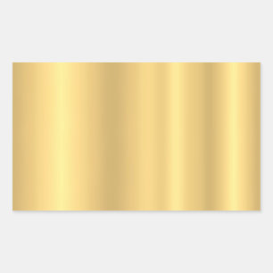 Goldener Look Fügen Sie Ihren Text Elegante Leere  Rechteckiger Aufkleber