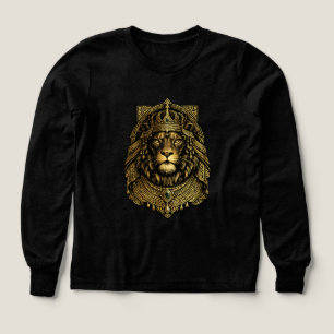 Goldener Löwe von Judah Sweatshirt - Royal Africa