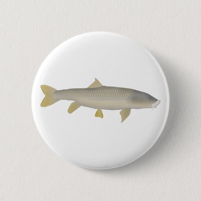 Goldener Mahseer Button (Vorderseite)