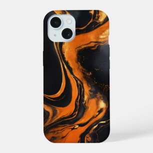 Goldener Marmor Luxe iPhone 15 Hülle