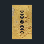 *~* Goldener Mondmond wird als Universum bezeichne Visitenkarte<br><div class="desc">* Energy Enhanced Simple MinimalisticCosmic MOONS PHASES SHAPES Lunar Luna Stars Cosmos Universe Tribal Talisman Celestial Design Business Card ist für PERSONALIZE mit Ihren Geschäftsdetails einschließlich Social Media Raum verfügbar. Das ist ein Design der sich verändernden Mondphasen, das uns daran erinnert, dass wir eins mit dem HimmelsUniversum sind. Der Hintergrund...</div>