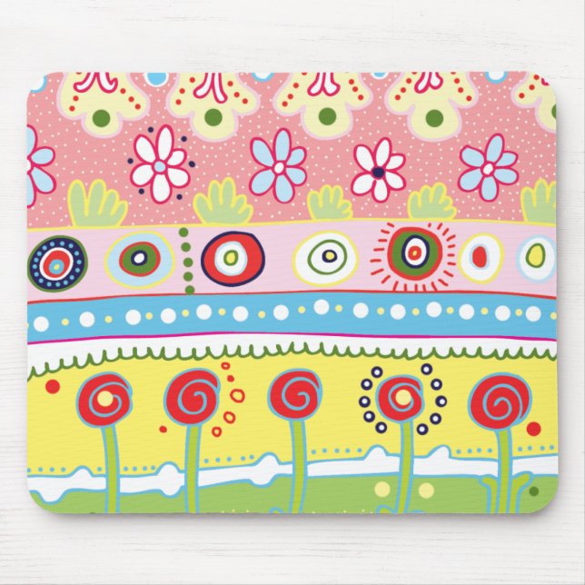 Goldener Nachmittag Mousepad (Vorne)