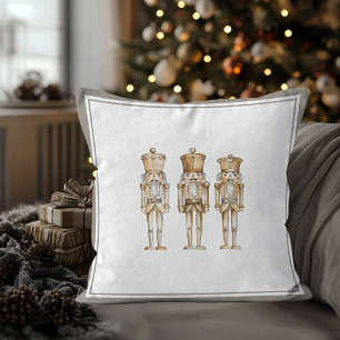 Goldener Nussknacker Ballett Weihnachten Festlich Kissen