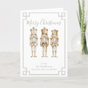 Goldener Nussknacker Weihnachten