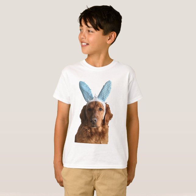 Goldener Ostern-Retriever T-Shirt (Vorne ganz)