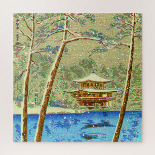 Goldener Pavillon Tempel 15 Ausblicke auf Kyoto, J
