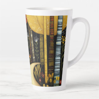 GOLDENER PFAD GROVE WHIMSICALISCHER WALD KUNST #1 MILCHTASSE