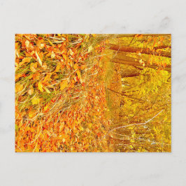 Goldener Pfad Postkarte