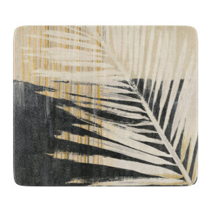 Goldener Raffiabast - Palmwedel Schneidebrett