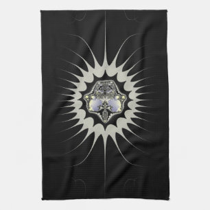 Goldener Raum Geschirrtuch