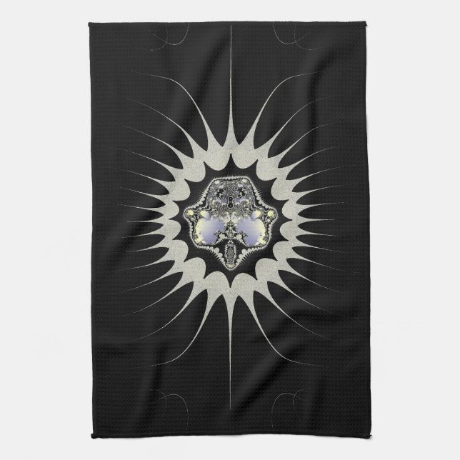 Goldener Raum Geschirrtuch (Vertikal)