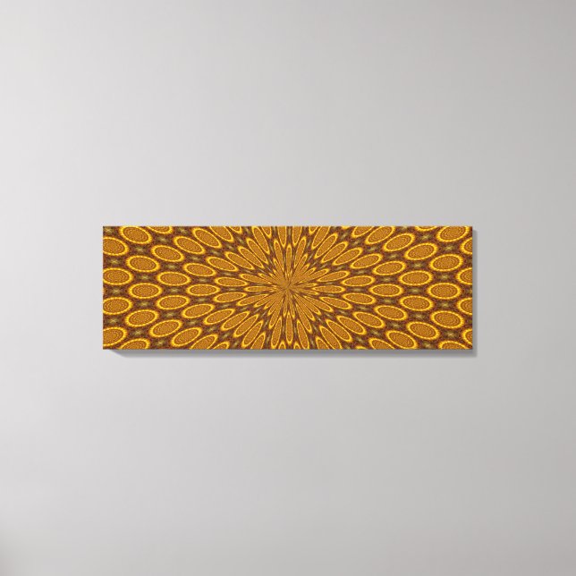 Goldener Raum Leinwanddruck (Vorderseite)