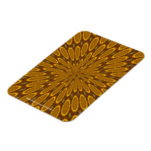 Goldener Raum Magnet