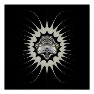 Goldener Raum Poster