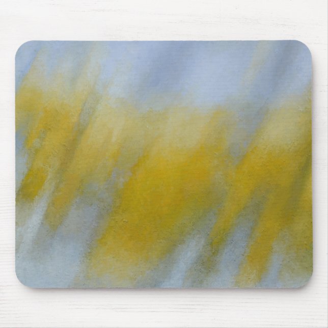 Goldener Regen Mousepad (Vorne)