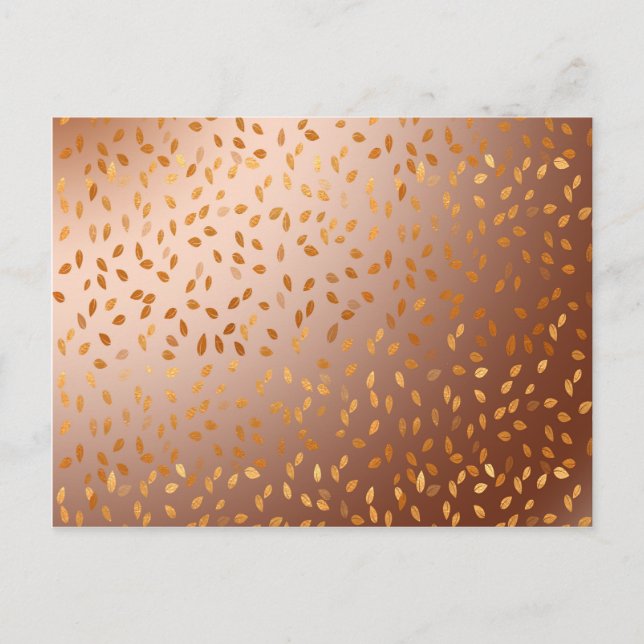 Goldener Regen Postkarte (Vorderseite)