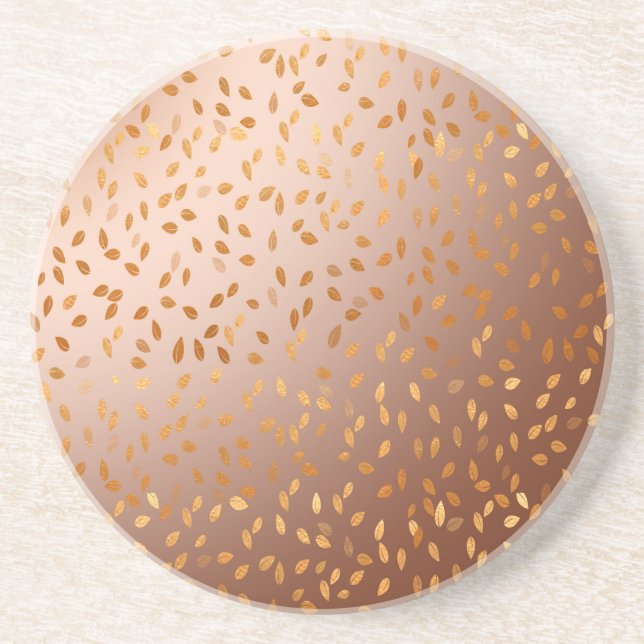 Goldener Regen Sandstein Untersetzer (Vorne)