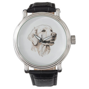 Goldener Retriever Armbanduhr