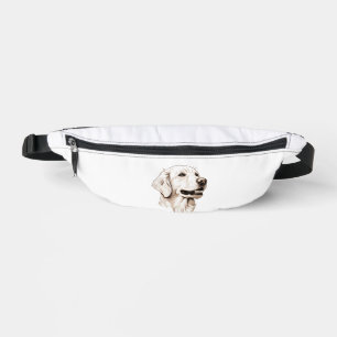 Goldener Retriever Bauchtasche