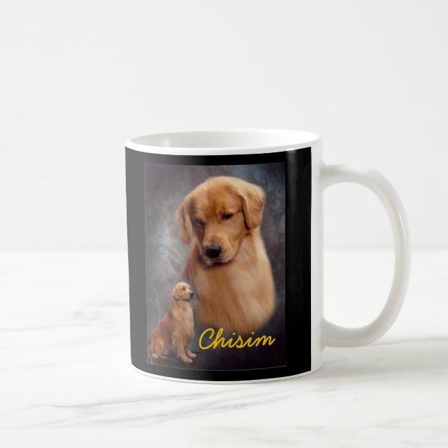 Goldener Retriever Chisim Tasse (Rechts)