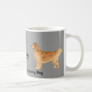 Goldener Retriever-Danny-Jungen-Tasse Kaffeetasse