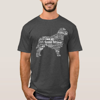 Goldener Retriever in vielen Worten  T-Shirt