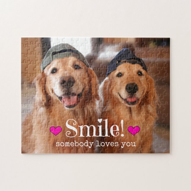 Goldener Retriever jemand Lieben Sie (Horizontal)