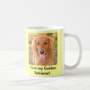 Goldener Retriever-Kaffee-Tasse Kaffeetasse