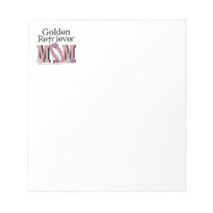Goldener Retriever MAMA Notizblock