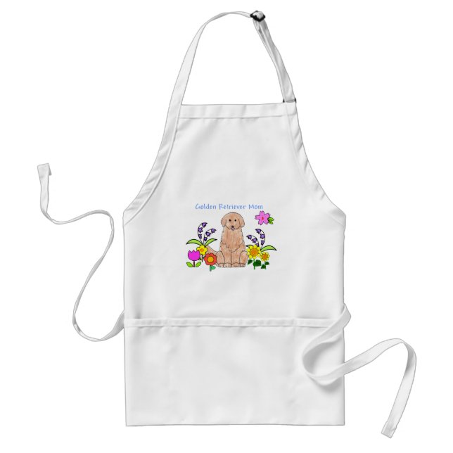 Goldener Retriever-Mama Schürze (Vorne)