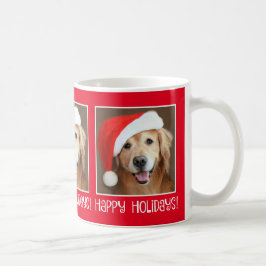 Goldener Retriever mit Kaffeetasse