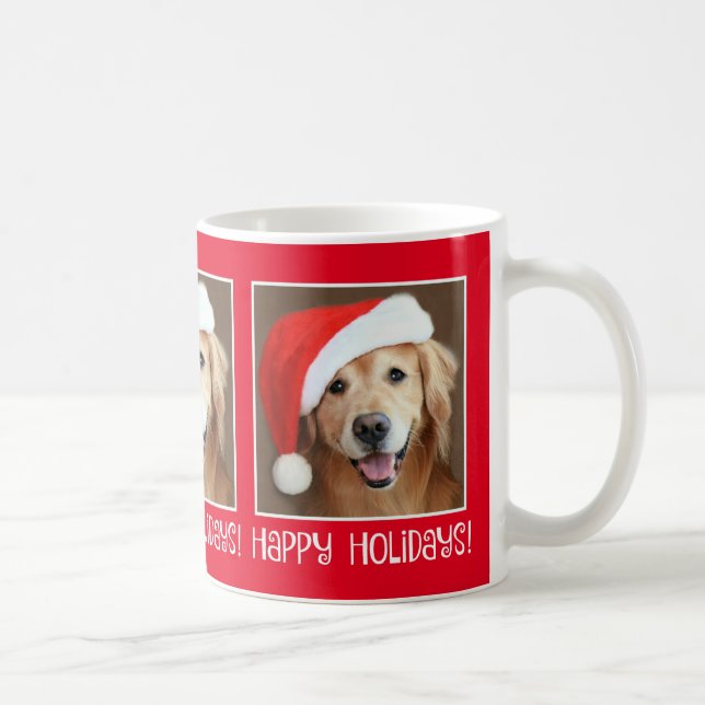 Goldener Retriever mit Kaffeetasse (Rechts)