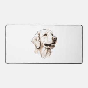 Goldener Retriever Schreibtischunterlage