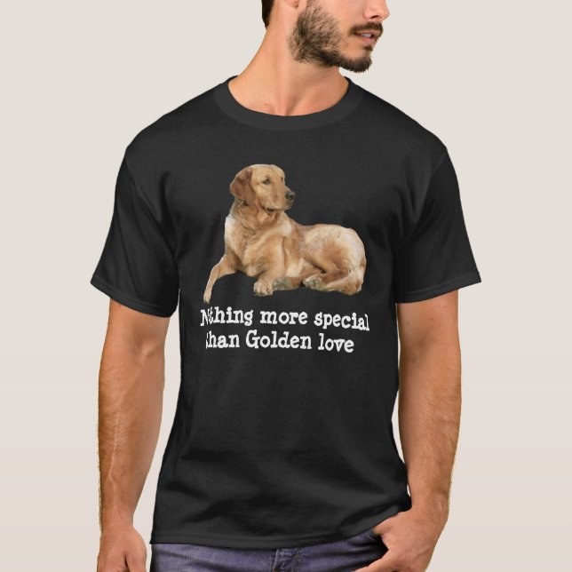 Goldener Retriever-Shirt T-Shirt (Vorderseite)