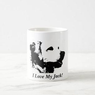 Goldener Retriever-Tassen-kundengerechter Text Kaffeetasse