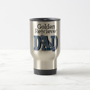 Goldener Retriever-Vater Reisebecher