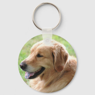 Goldener Retriever-Welpen-Schlüsselanhänger Schlüsselanhänger