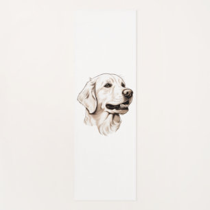 Goldener Retriever Yogamatte
