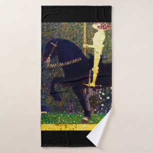 Goldener Ritter, Gustav Klimt Badehandtuch