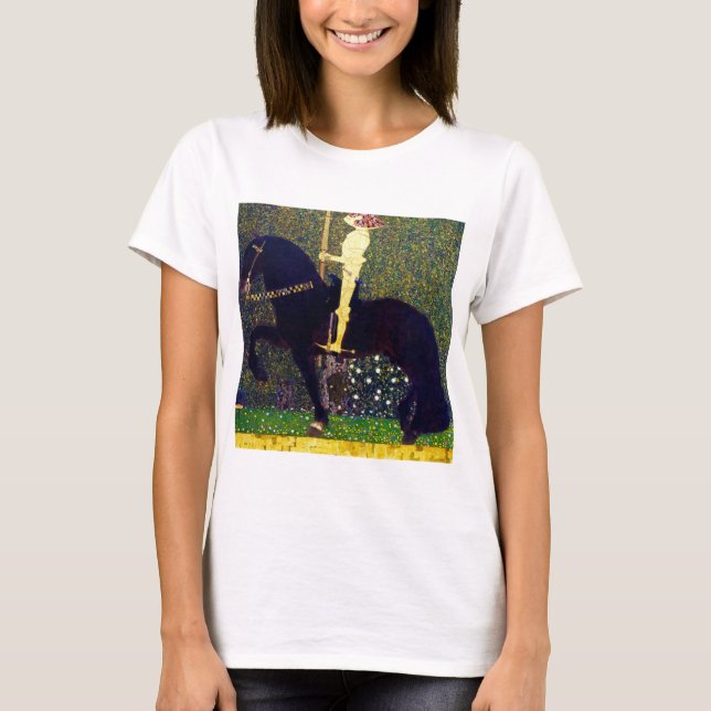 Goldener Ritter, Gustav Klimt T-Shirt (Vorderseite)