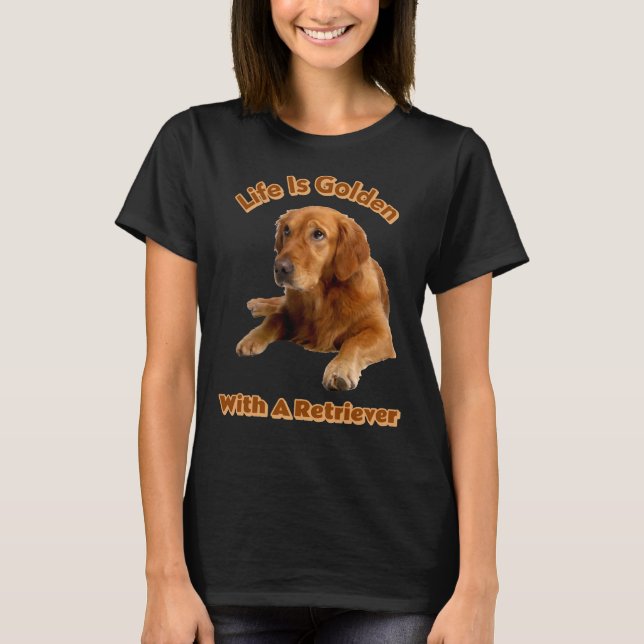 Goldener Rückzug für Männer Frauen und Jugend T-Shirt (Vorderseite)