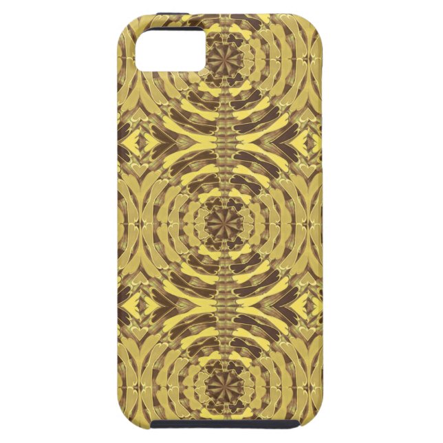 Goldener Schein JUWEL Druck Case-Mate iPhone Hülle (Rückseite)
