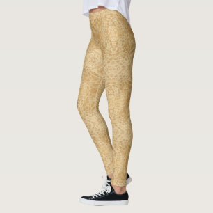 Goldener Schlangen-HautMolt Leggings