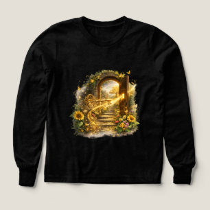 Goldener Schlüssel zum Überfluss-Garten T-Shirt