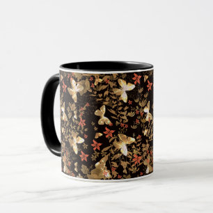 Goldener Schmetterling Tasse
