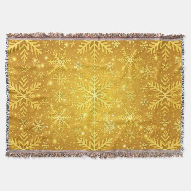 Goldener Schnee Decke (Vorderseite)
